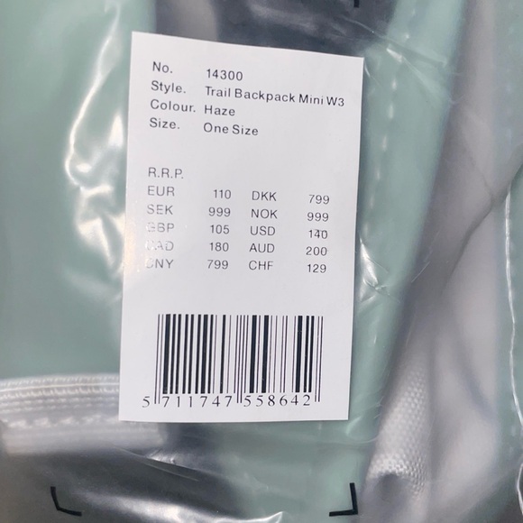RAINS Trail Backpack Mini (Haze) - Picture 6 of 6